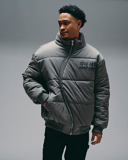 SILNT CHPTRS "IRREGULAR" GREY JACKET