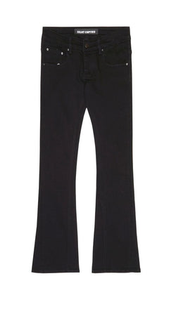 SILNT CHPTRS JET BLACK STACKED "ESSENCE" DENIM