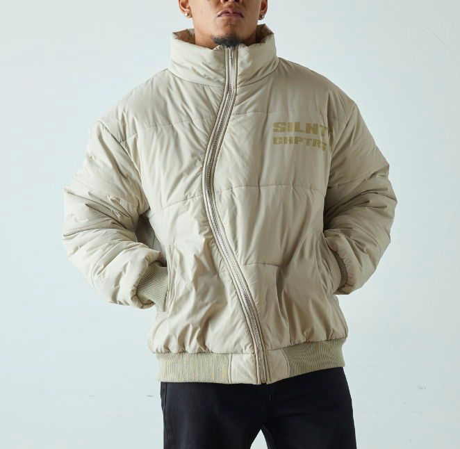 SILNT CHPTRS "IRREGULAR" CREAN JACKET