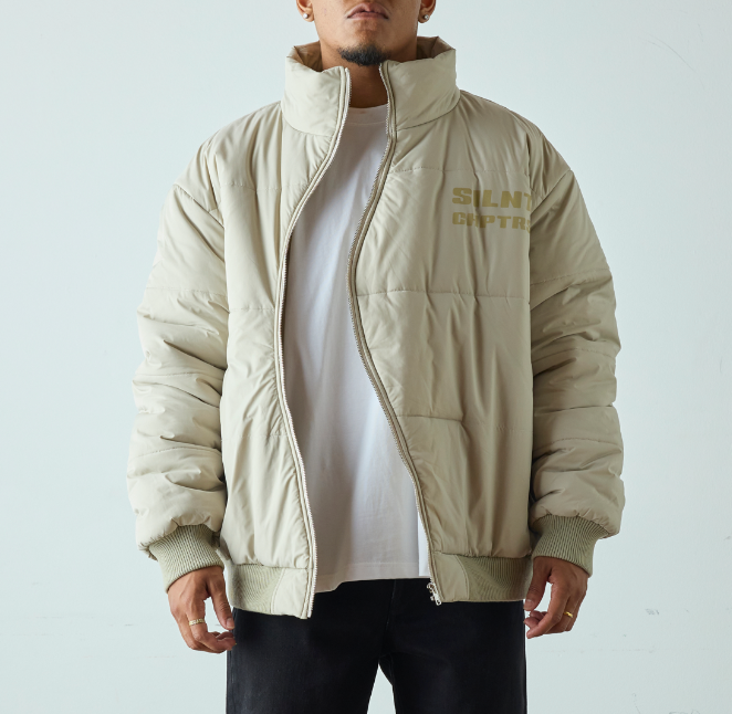 SILNT CHPTRS "IRREGULAR" CREAN JACKET