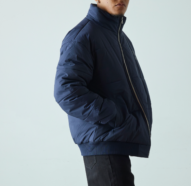 SILNT CHPTRS "IRREGULAR" NAVY JACKET