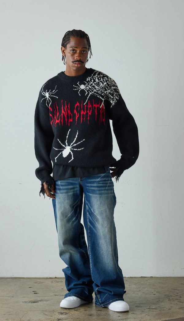 SILNT CHPTRS "WIDOWS" SWEATER