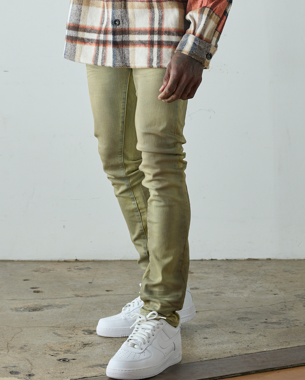 SILNT CHPTRS "EVACUATE" 4 WAY STRETCH SKINNY DENIM