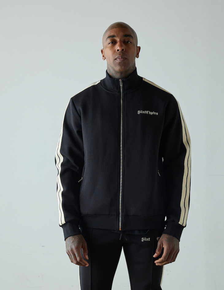 SILNT CHPTRS BLACK "TRACK" JACKET