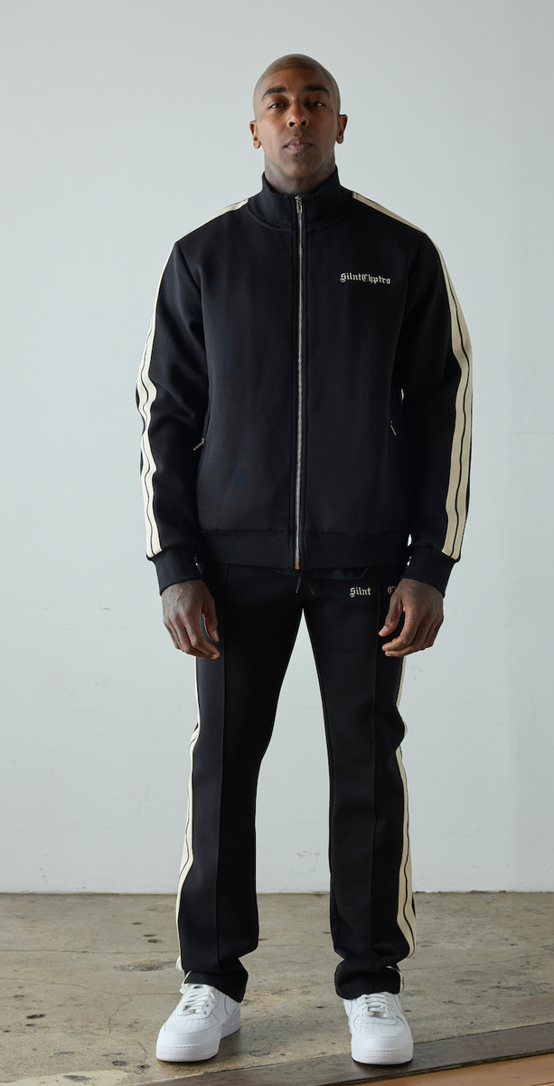 SILNT CHPTRS BLACK "TRACK" JACKET