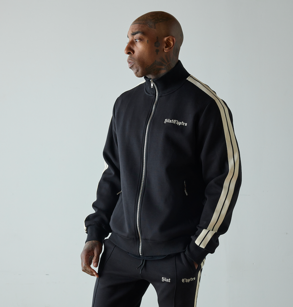 SILNT CHPTRS BLACK "TRACK" JACKET