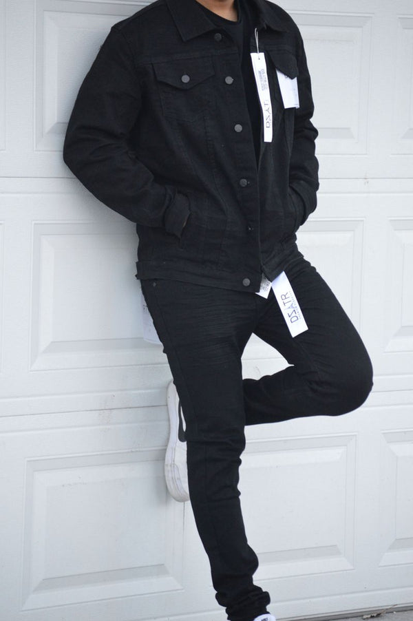 DISASTER BLACK JACKET - 3D TOPPER (BLACK JACKET - 3D TOPPER)