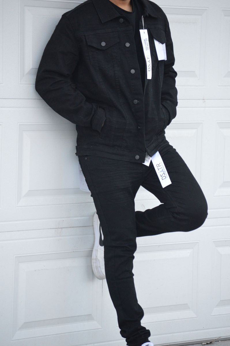 DISASTER BLACK JACKET - 3D TOPPER (BLACK JACKET - 3D TOPPER)