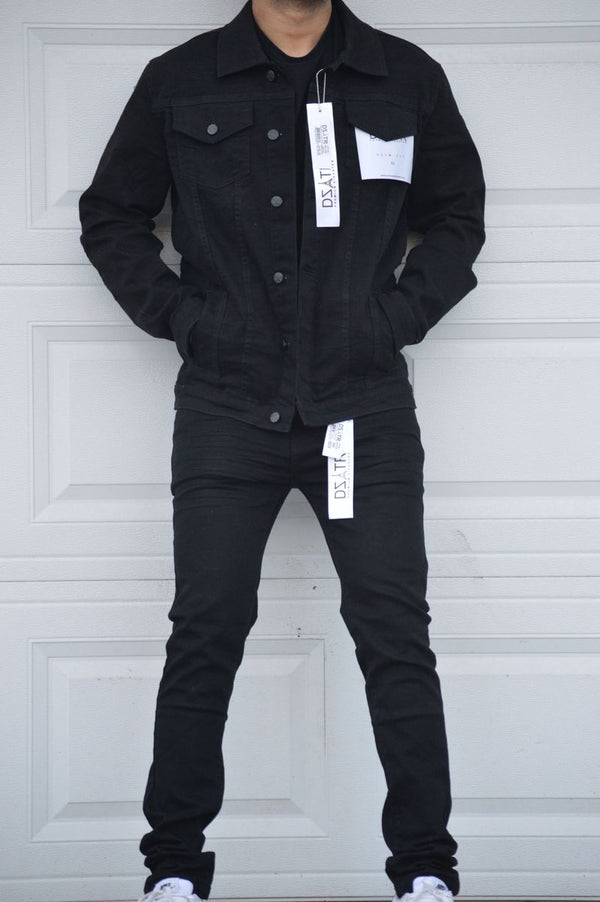 DISASTER BLACK JACKET - 3D TOPPER (BLACK JACKET - 3D TOPPER)