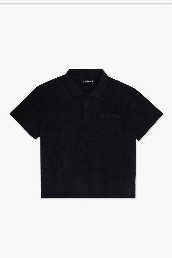 SILNT CHPTRS "RELEVANT" COLLAR WOVEN SHIRT