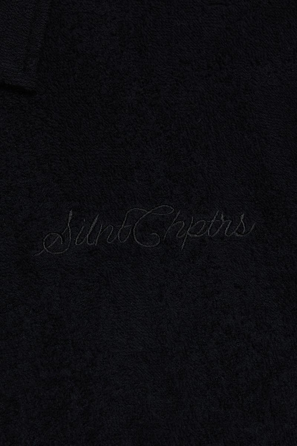 SILNT CHPTRS "RELEVANT" COLLAR WOVEN SHIRT
