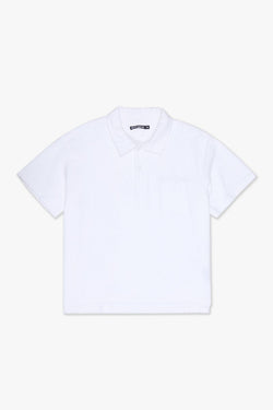 SILNT CHPTRS "RELEVANT" COLLAR WOVEN SHIRT