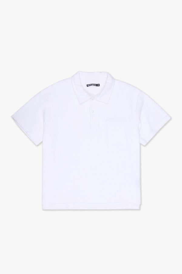 SILNT CHPTRS "RELEVANT" COLLAR WOVEN SHIRT