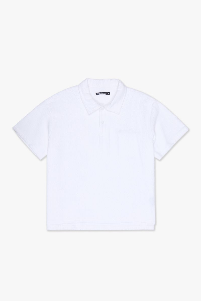SILNT CHPTRS "RELEVANT" COLLAR WOVEN SHIRT