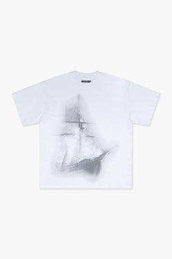 SILNT CHPTRS TARIQ WHITE T-SHIRT