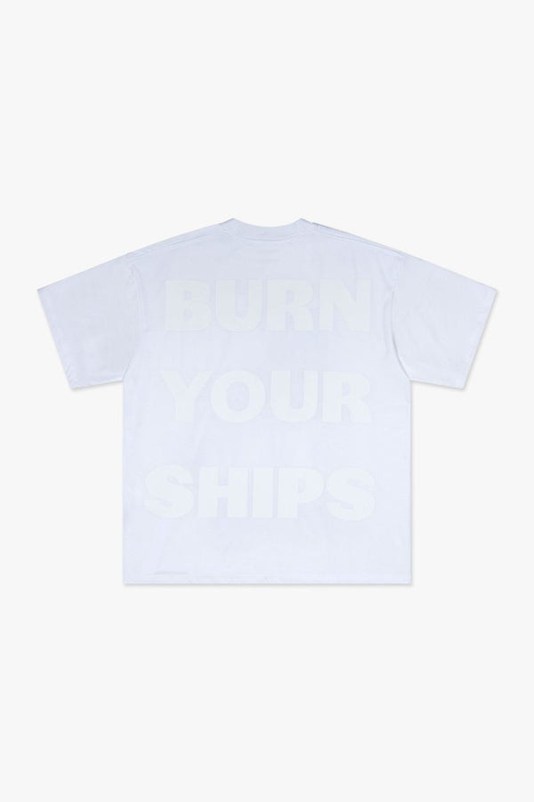 SILNT CHPTRS TARIQ WHITE T-SHIRT