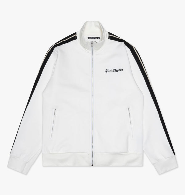 SILNT CHPTRS WHITE "TRACK" JACKET
