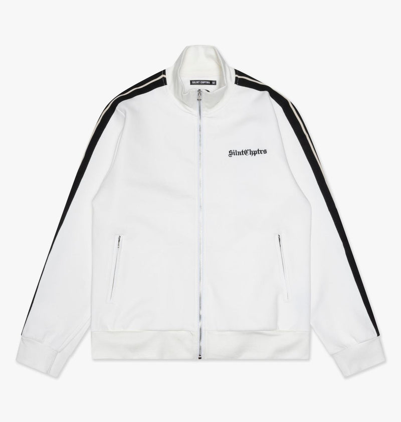 SILNT CHPTRS WHITE "TRACK" JACKET