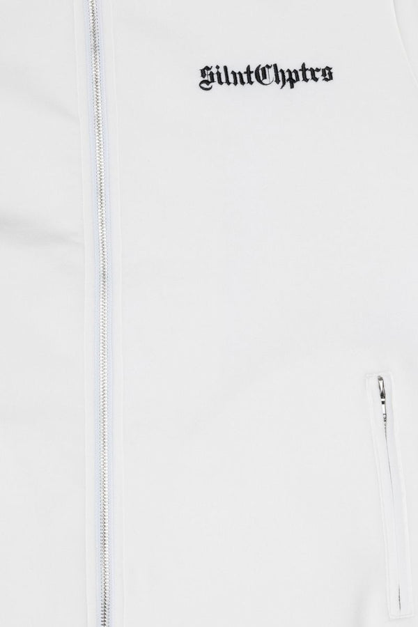 SILNT CHPTRS WHITE "TRACK" JACKET