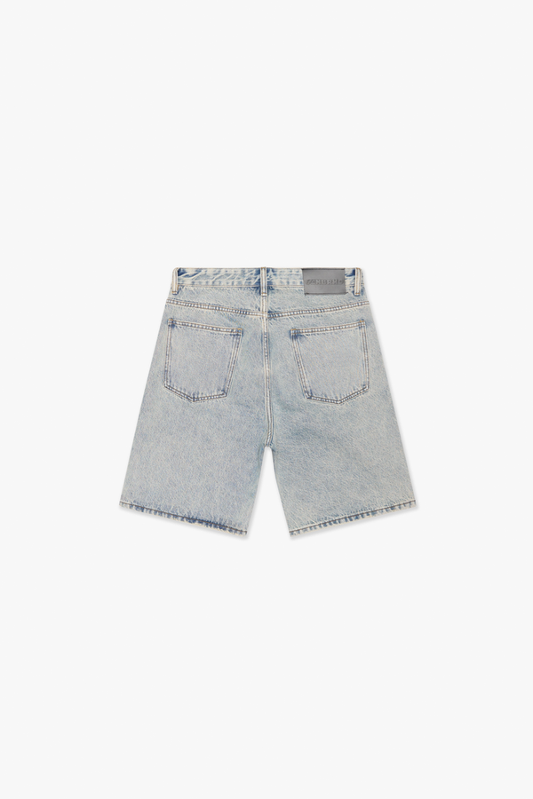 6TH NBRHD "DISTRICT" LIGHT BLUE DENIM SHORTS