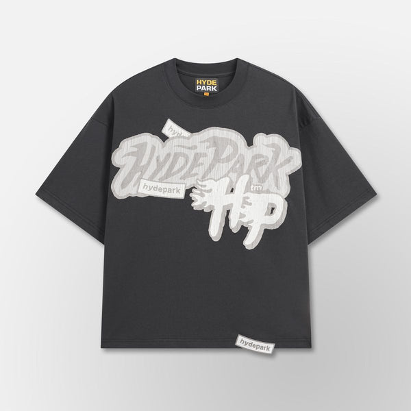 HYDE PARK Monochrome Tee - Black (Monochrome-Tee-Black)