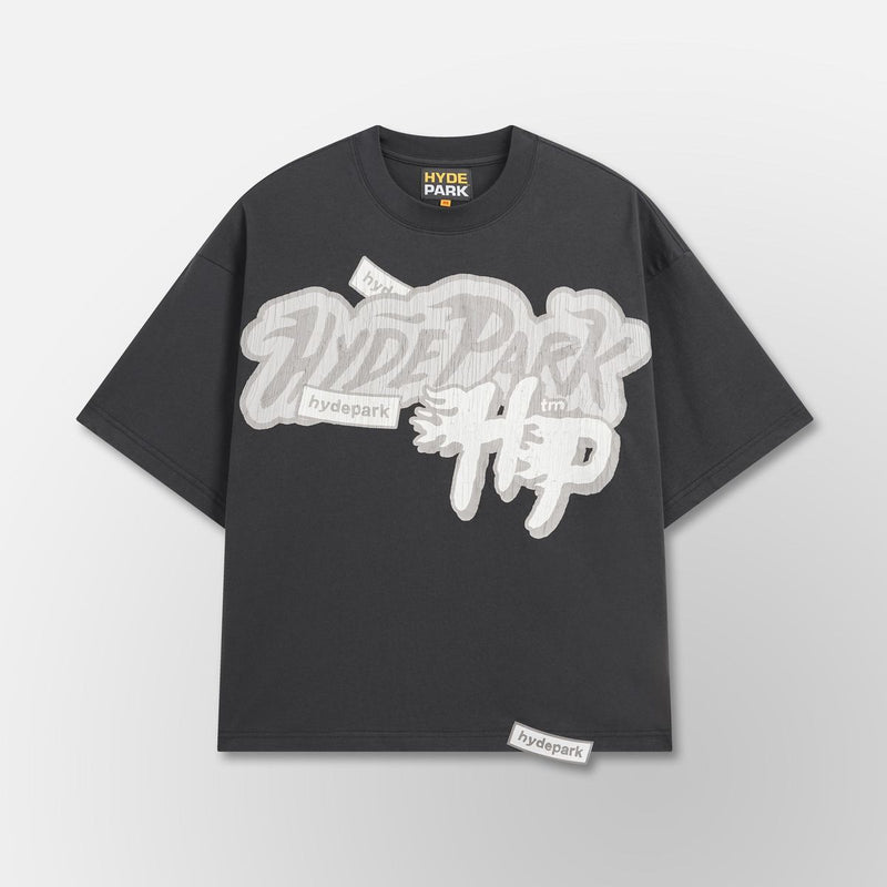 HYDE PARK Monochrome Tee - Black (Monochrome-Tee-Black)