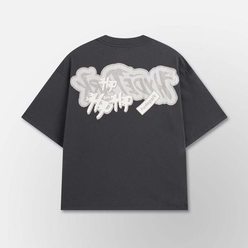 HYDE PARK Monochrome Tee - Black (Monochrome-Tee-Black)