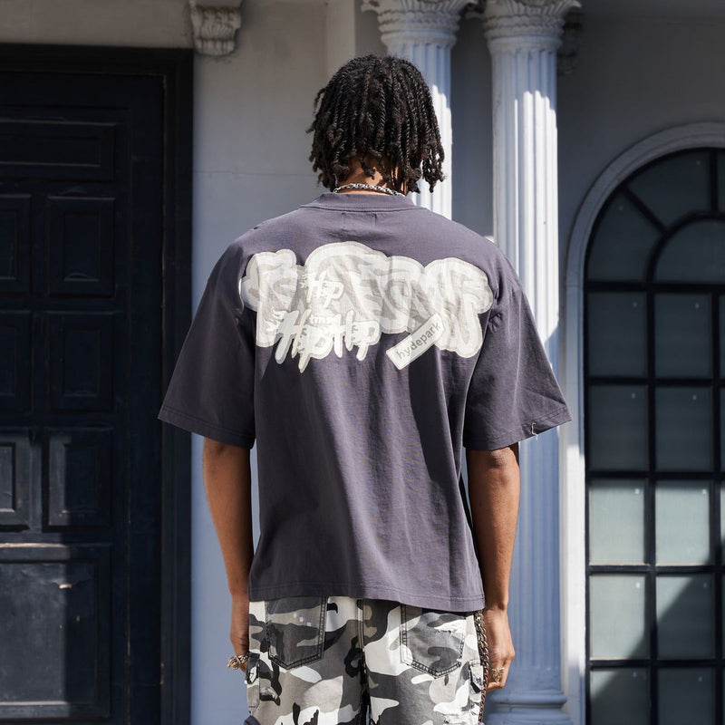 HYDE PARK Monochrome Tee - Black (Monochrome-Tee-Black)