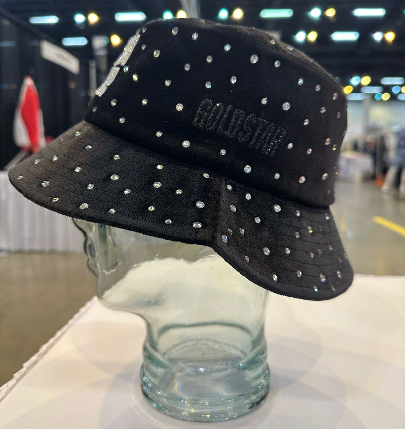 GOLD STAR NO RISK RHINESTONE BUCKET HAT