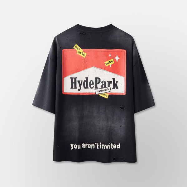 HYDE PARK Ciggy Cig Tee - Black (Ciggy-Cig-Tee-Black)