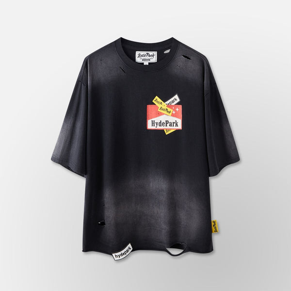 HYDE PARK Ciggy Cig Tee - Black (Ciggy-Cig-Tee-Black)