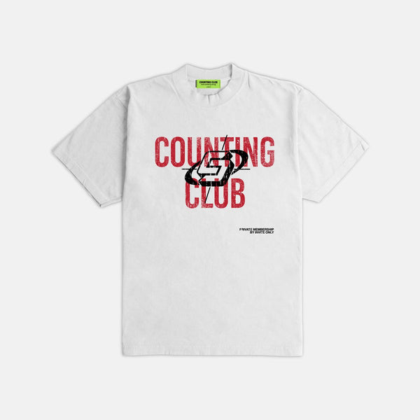 COUNTING CLUB  Stack and Count Ultra Heavyweight T-shirt