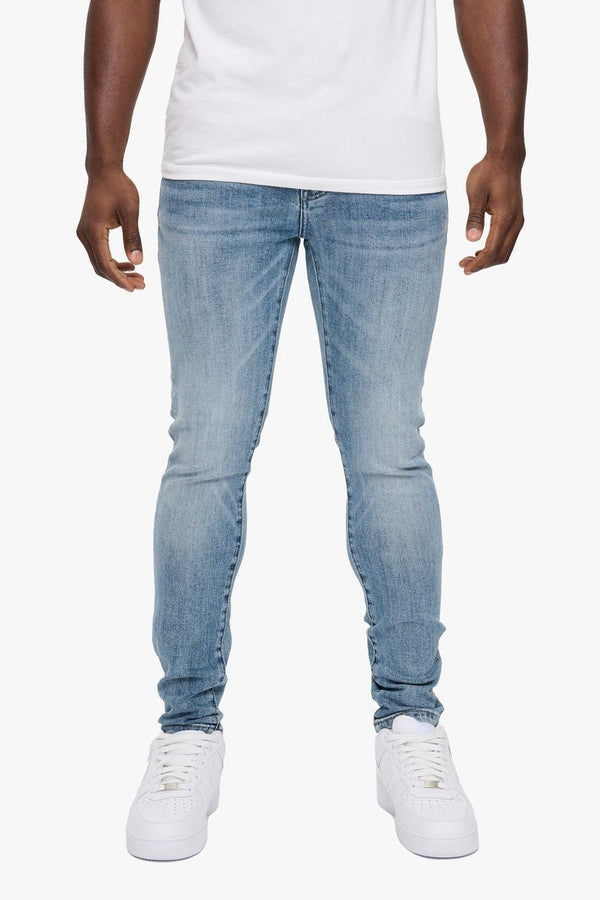 ANOM ALPHA LIGHT BLUE SKINNY FIT JEANS