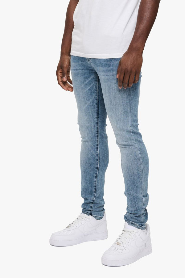 ANOM ALPHA LIGHT BLUE SKINNY FIT JEANS