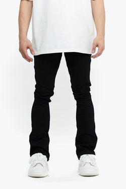 VALABASAS Mr. Stacked-BLACK STACKED JEANS
