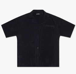 SILNT CHPTRS "BRANDELLO" BLACK/SHINE COLLAR SHIRT