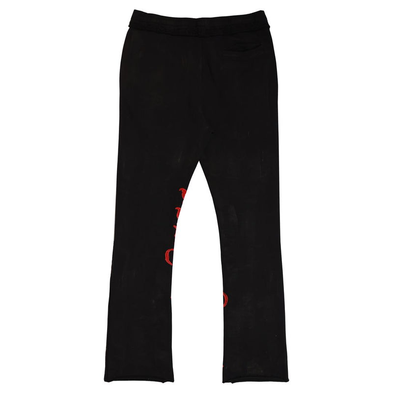 FIRST ROW WAKE UP AND BE FIERCE FLAME APPLIQUE JOGGING FIT