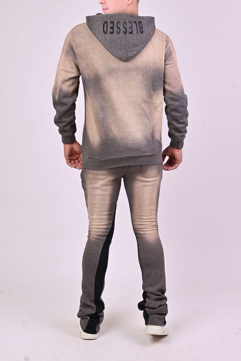 DISASTER BLESSED JOGGING SET - GREY (BLESSED Jogging Set - GREY)