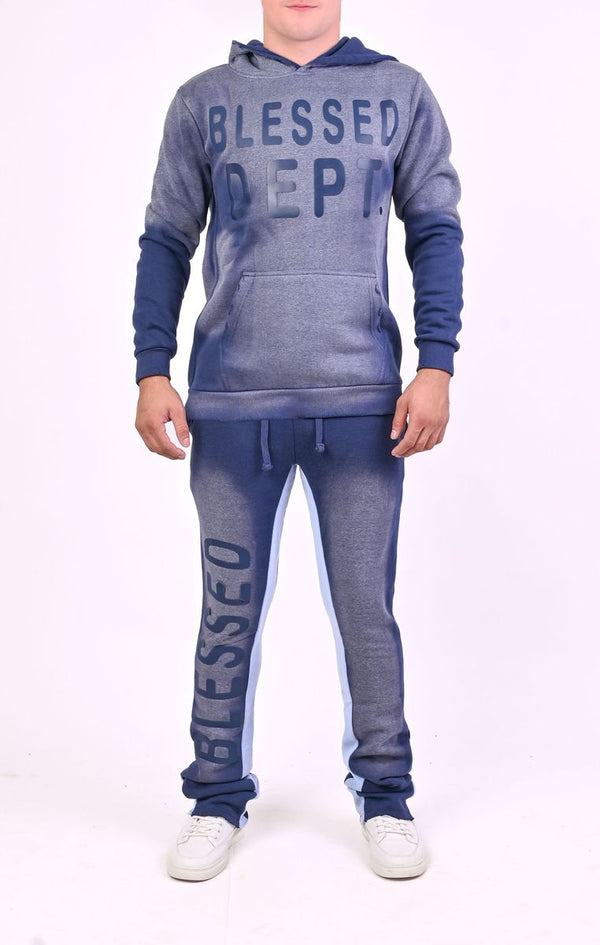 DISASTER BLESSED JOGGING SET - NAVY (BLESSED Jogging Set - NAVY)