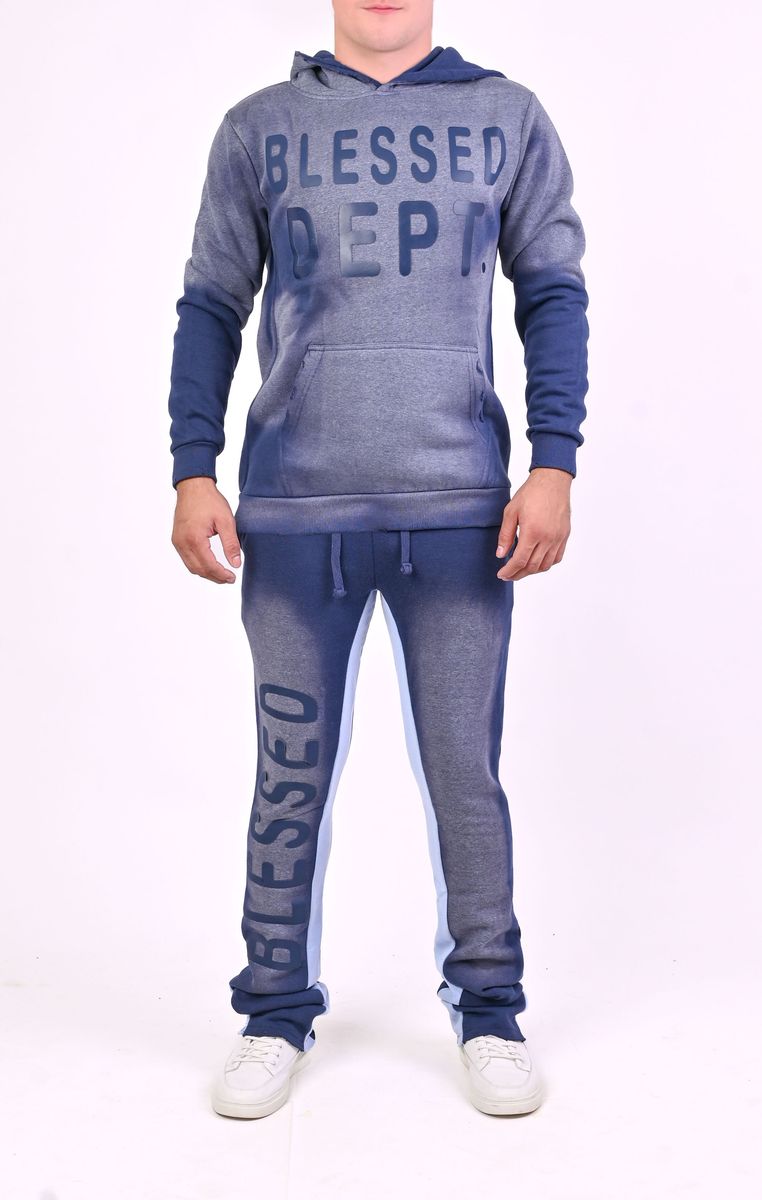 DISASTER BLESSED JOGGING SET - NAVY (BLESSED Jogging Set - NAVY)