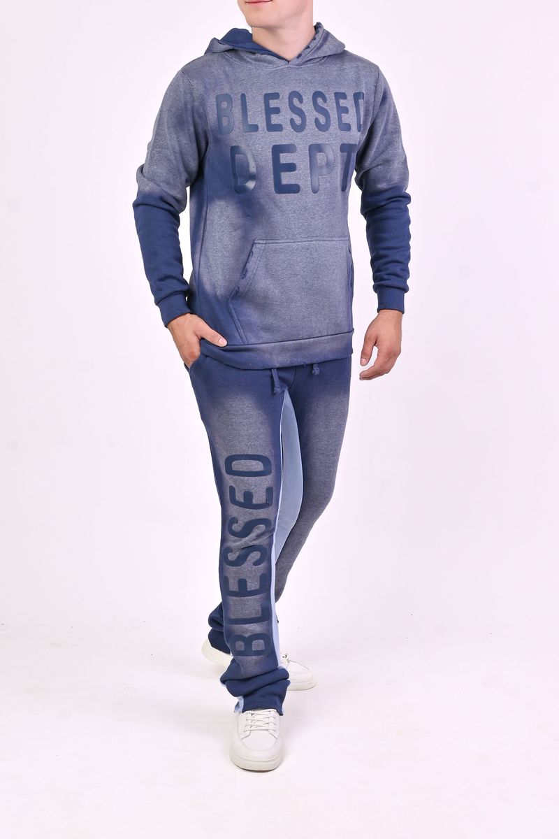 DISASTER BLESSED JOGGING SET - NAVY (BLESSED Jogging Set - NAVY)
