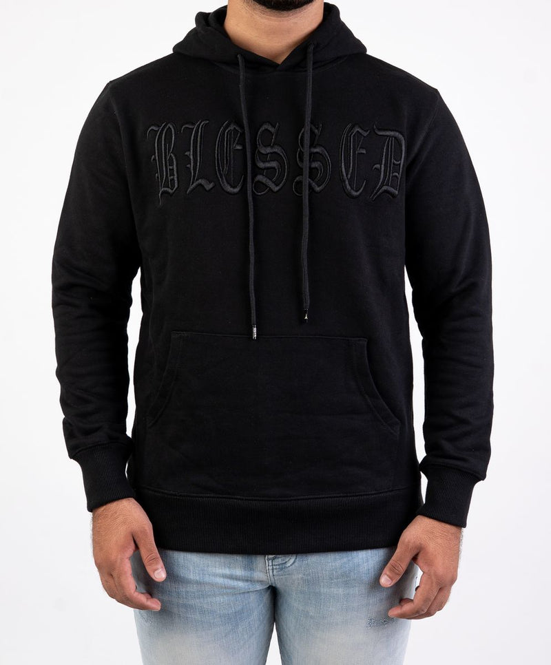 DISASTER HOODIE - BLESSED 3D BLACK (HOODIE - BLESSED 3D BLACK)
