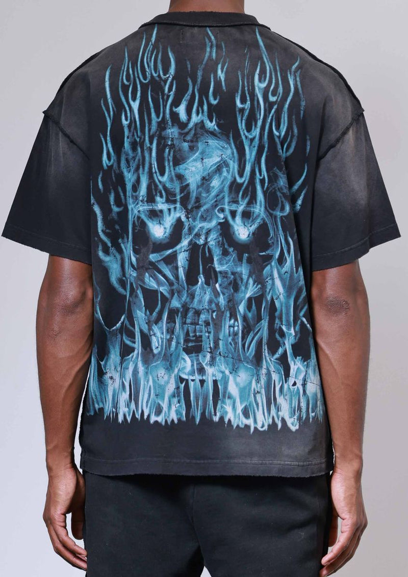 FIRST ROW WAKE UP AND BE FIERCE FLAME T-SHIRT