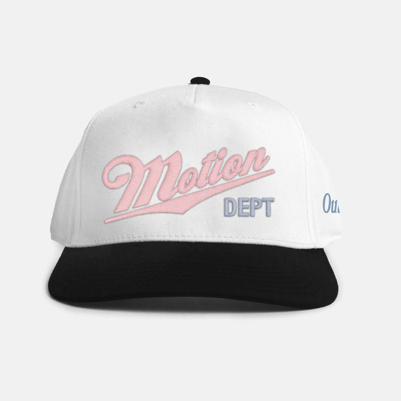 OUTRANK Motion Dept. Embroidered Snapback