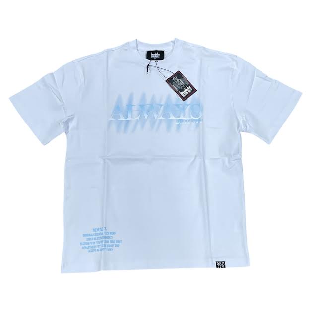 DENIMICITY ALWAYS FLYING HIGH STONED OUT OVERSIZE T-SHIRT