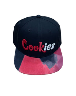 COOKIES Forum Snapback w/ Printed Brim and Raised Embroidery