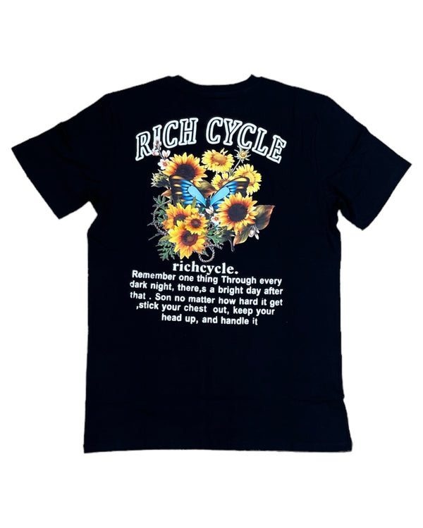 RICH CYCLE FLOWERS T-SHIRT