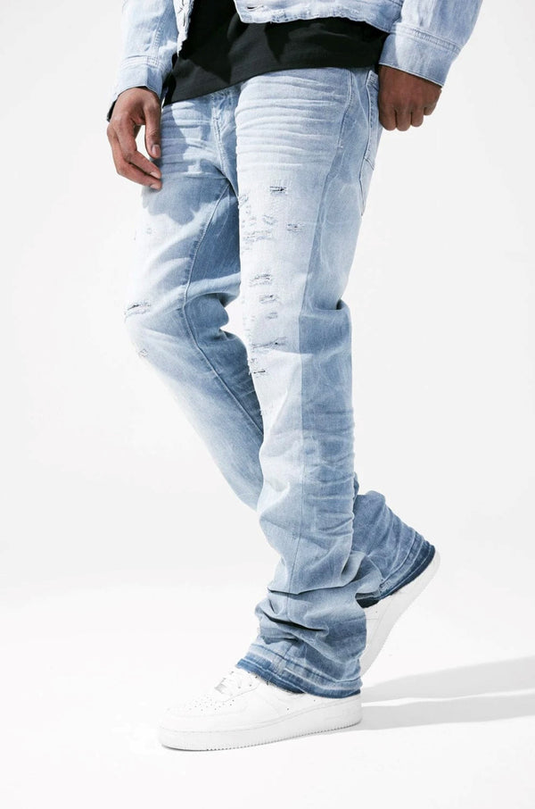 JORDAN CRAIG MARTIN STACKED - DESPERADO DENIM ,SEA STORM