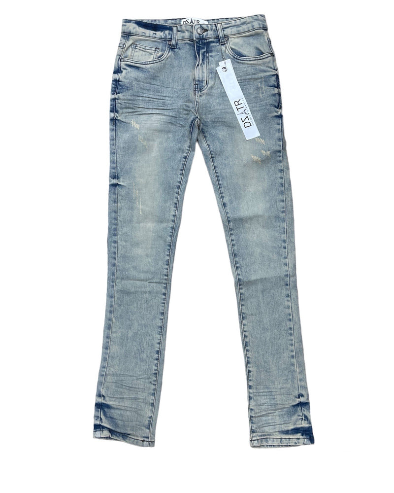 DISASTER SUPER STRETCH DENIM - SLIM FIT - DIRTY WASH JEANS