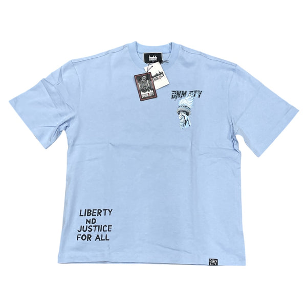 DENIMICITY LIBERTY DROWNING OVERSIZE T-SHIRT